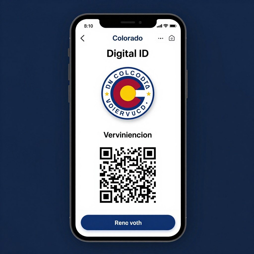 MyColorado app interface showing digital ID verification features